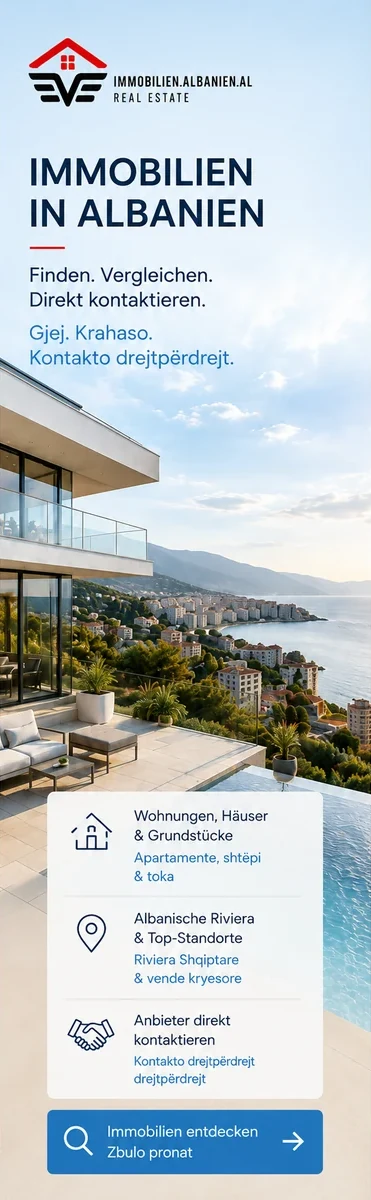 Immobilien in Albanien – Häuser, Wohnungen und Grundstücke