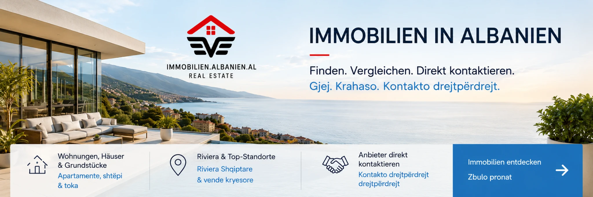Immobilien in Albanien – Häuser, Wohnungen und Grundstücke